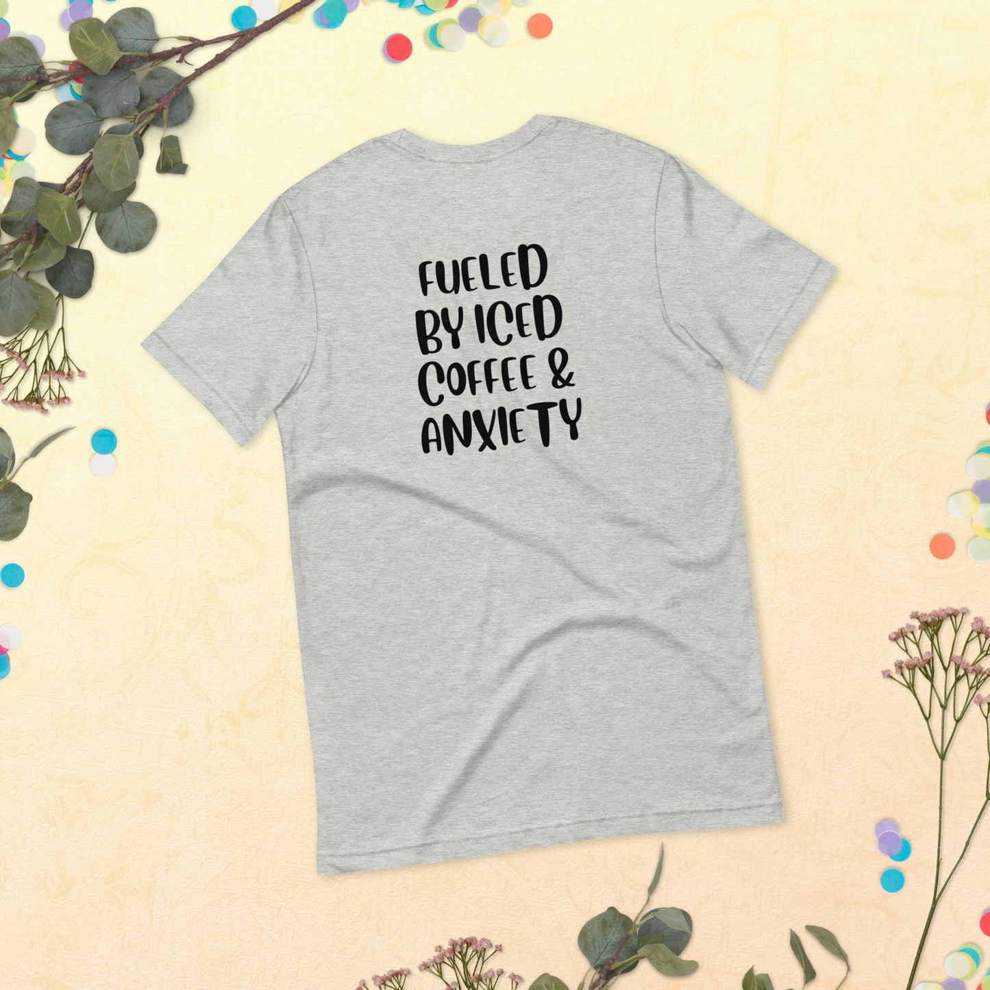 Iced coffee unisex t-shirt