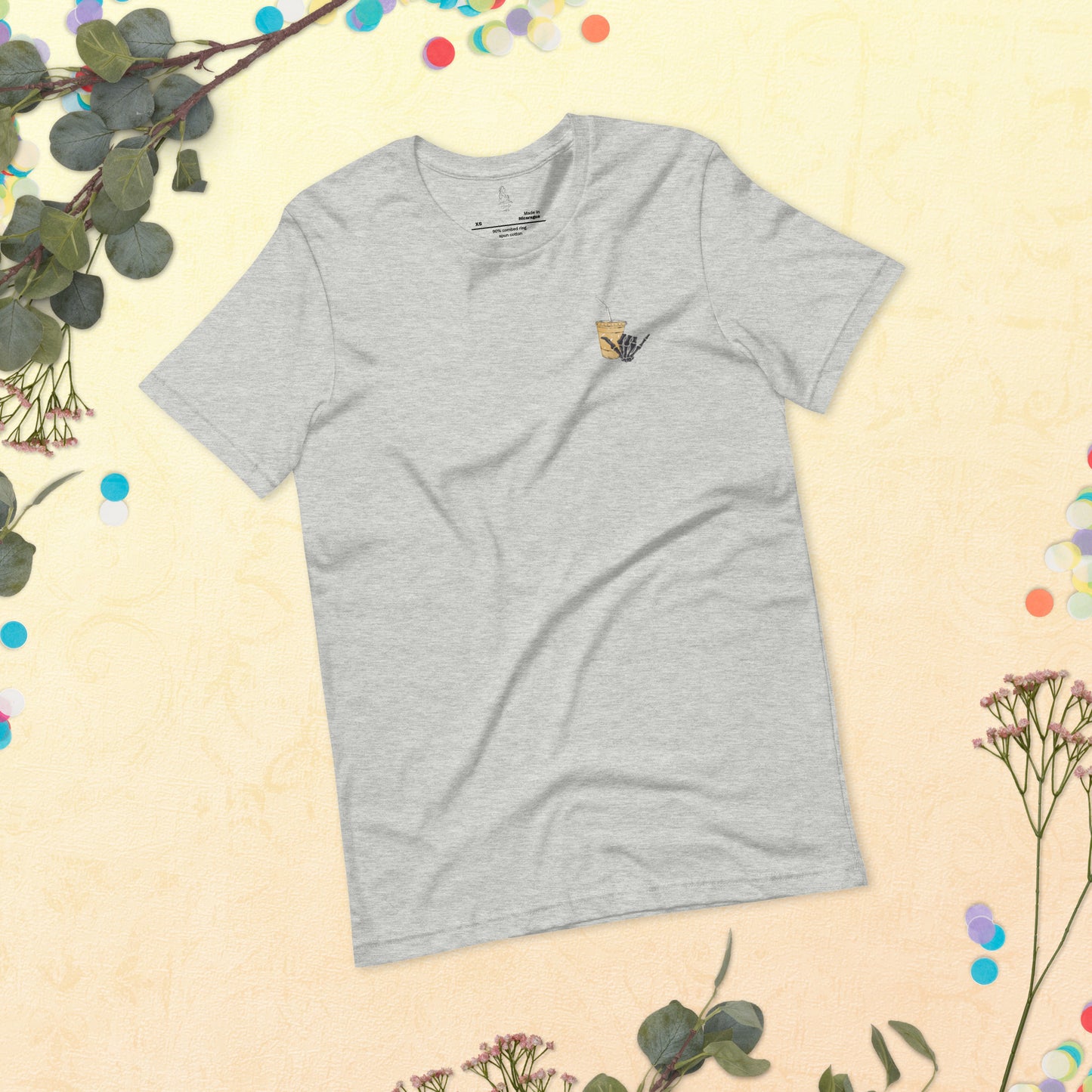 Iced coffee unisex t-shirt