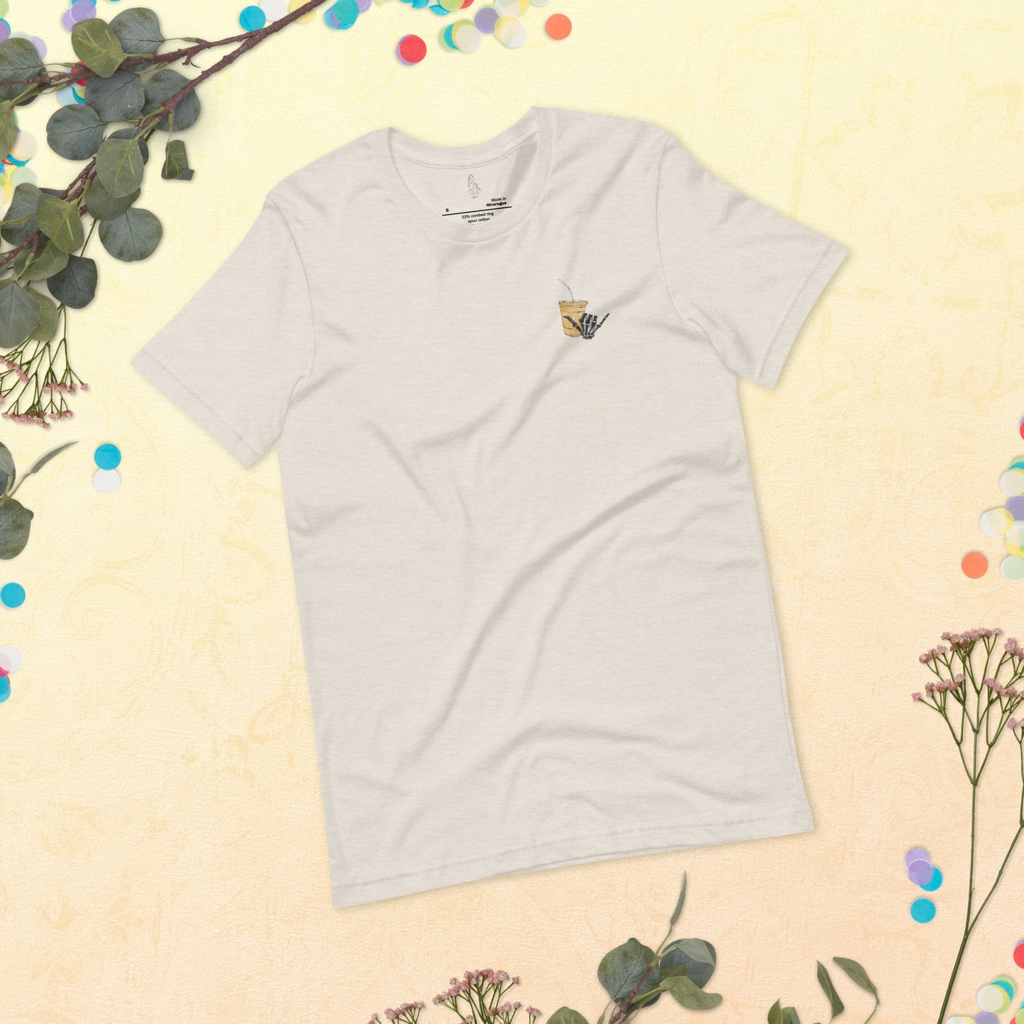 Iced coffee unisex t-shirt