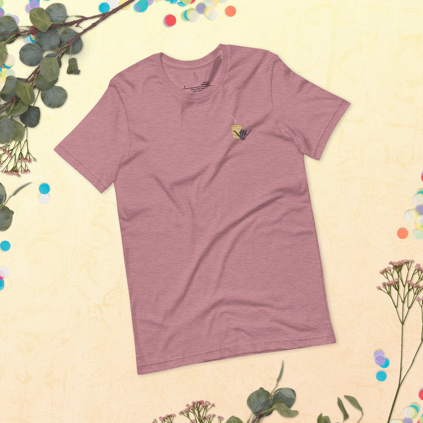 Iced coffee unisex t-shirt