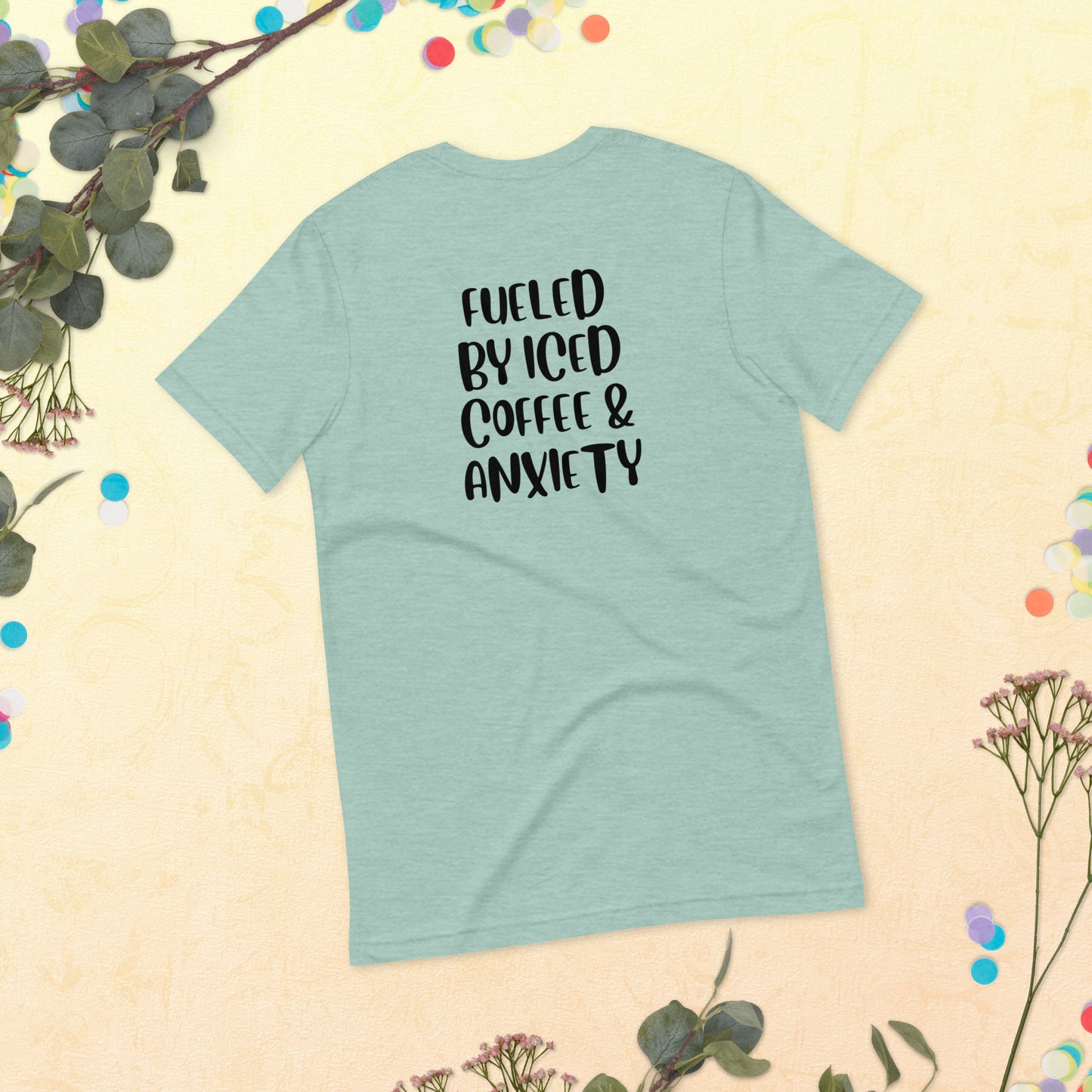 Iced coffee unisex t-shirt