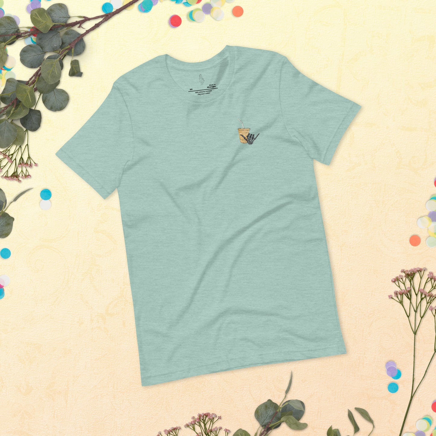 Iced coffee unisex t-shirt