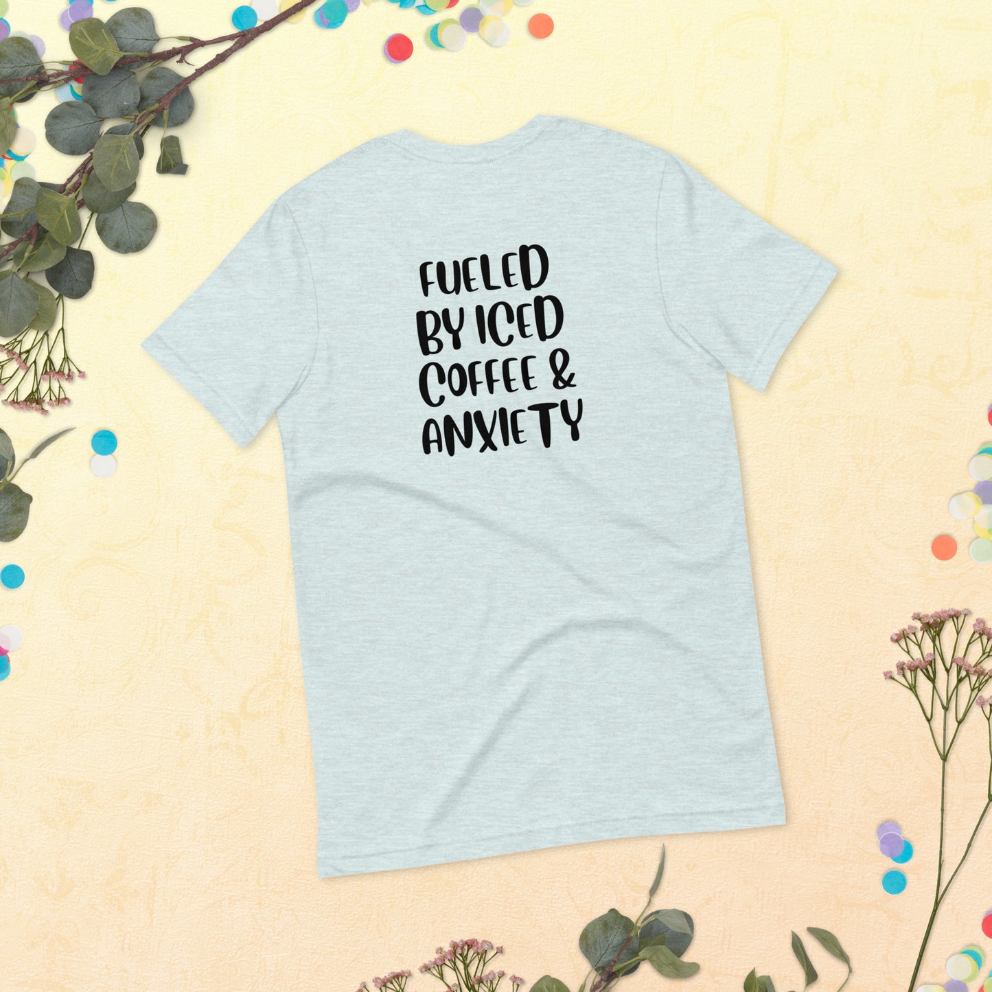 Iced coffee unisex t-shirt
