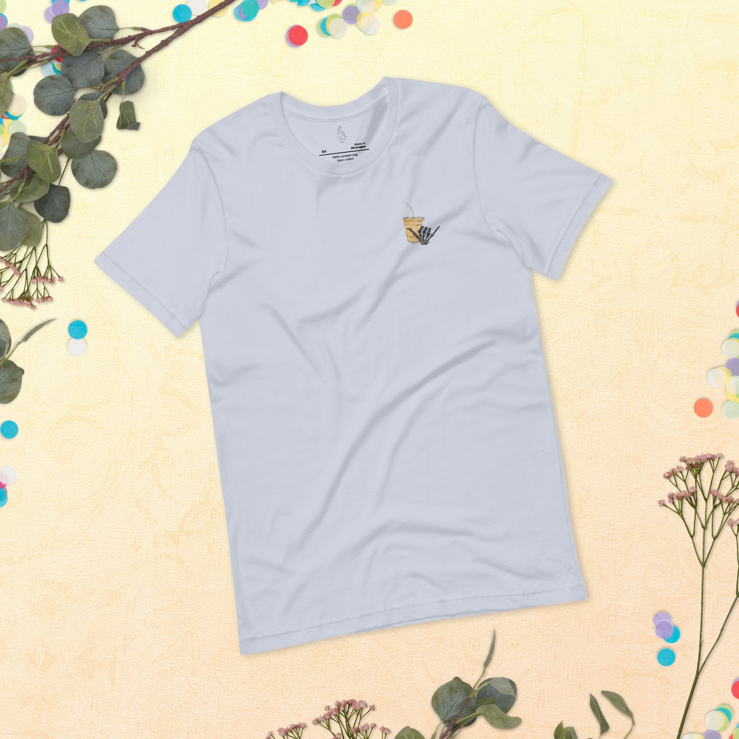 Iced coffee unisex t-shirt