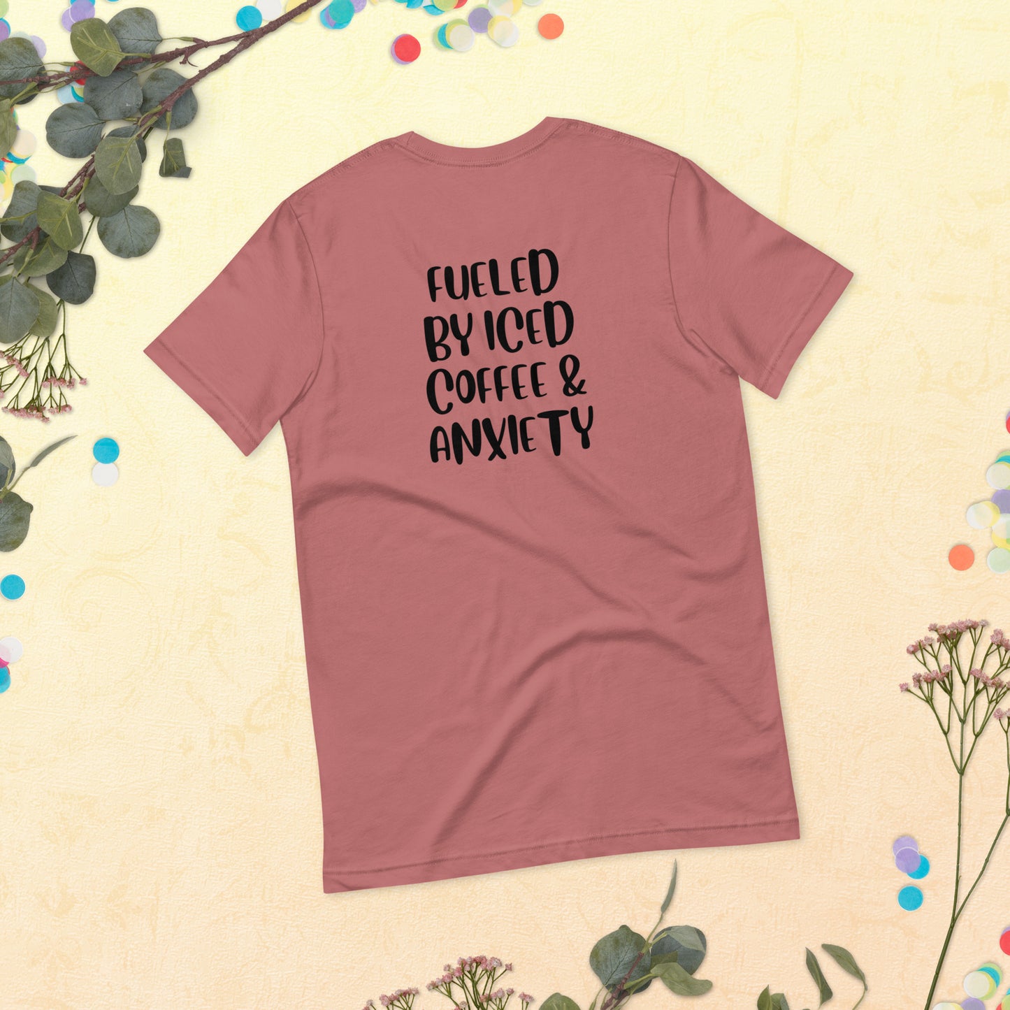 Iced coffee unisex t-shirt