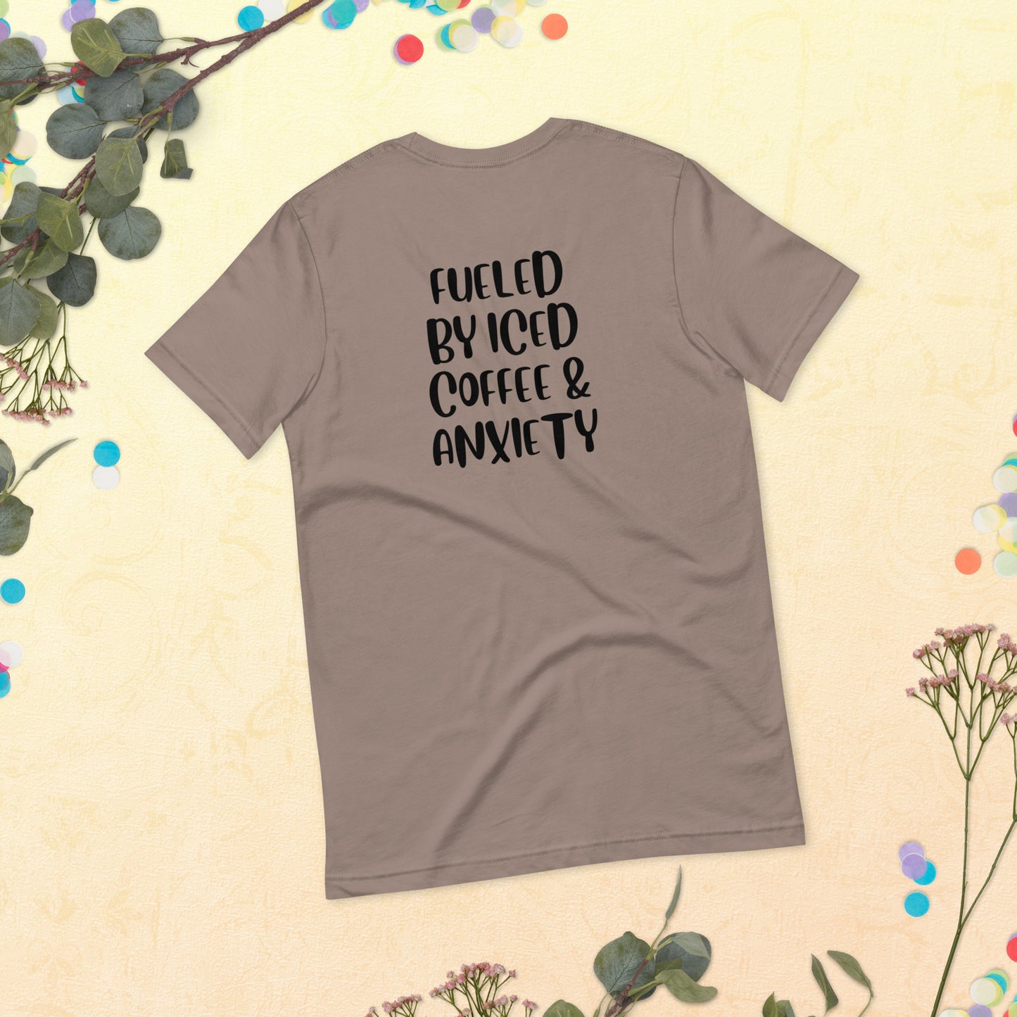 Iced coffee unisex t-shirt
