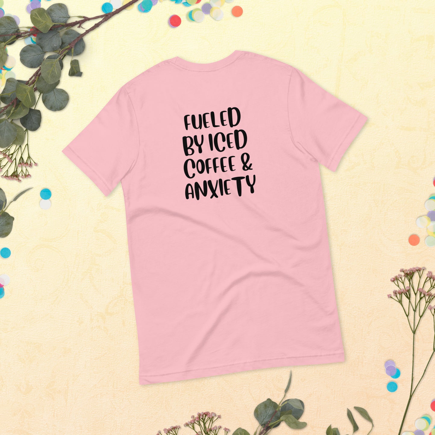Iced coffee unisex t-shirt