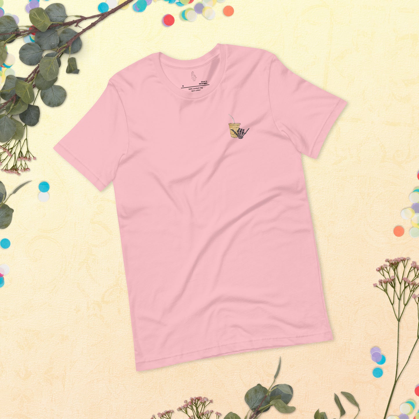 Iced coffee unisex t-shirt