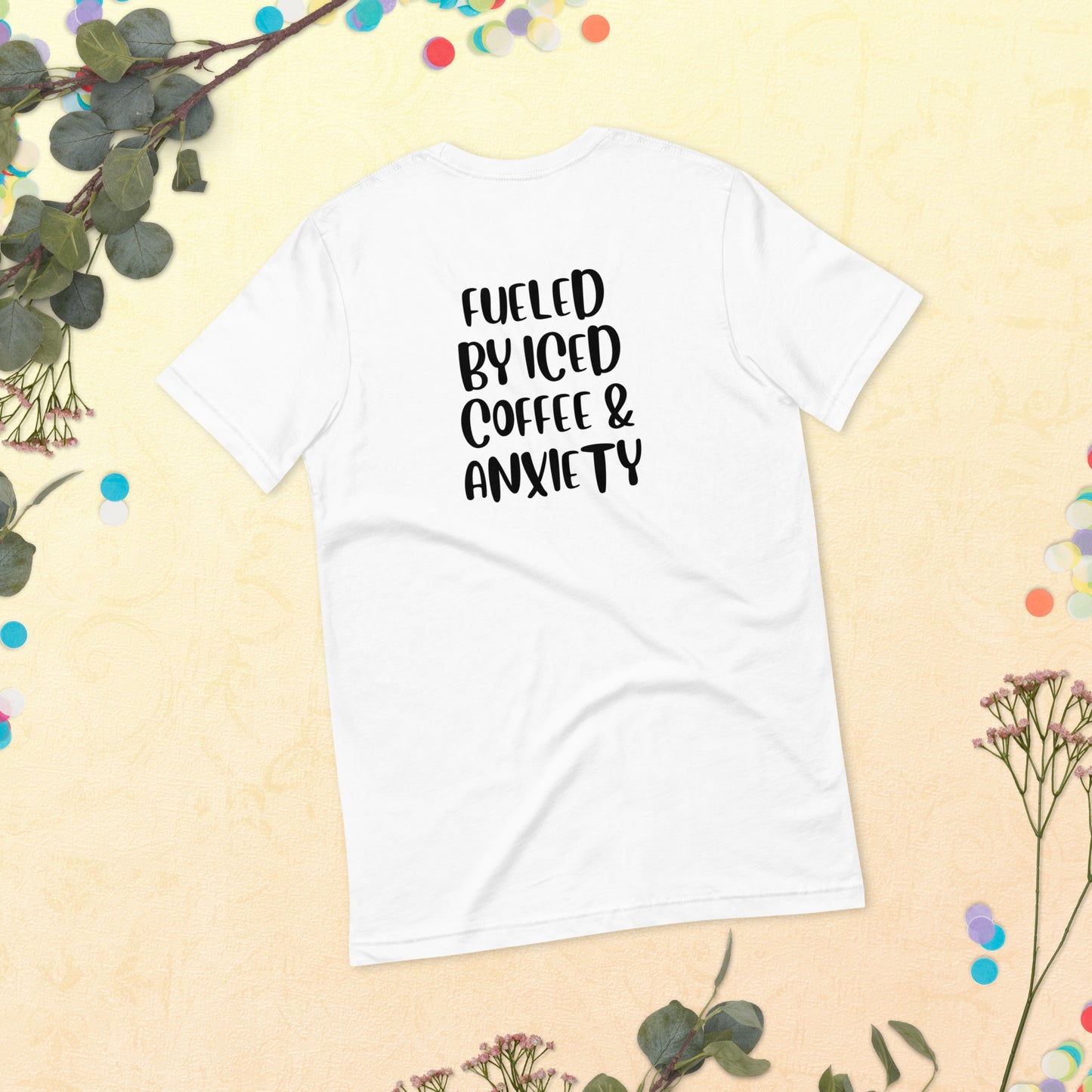 Iced coffee unisex t-shirt