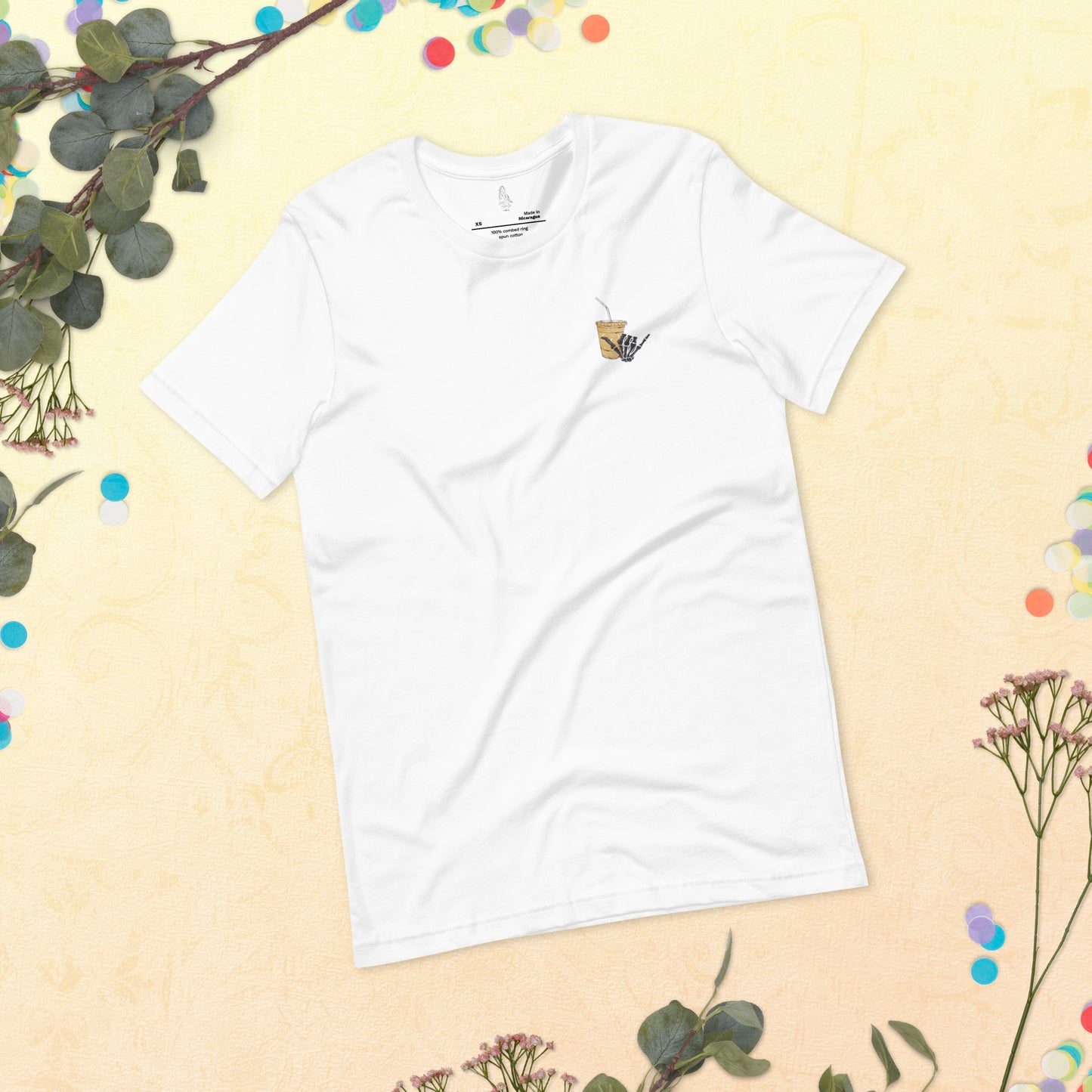 Iced coffee unisex t-shirt