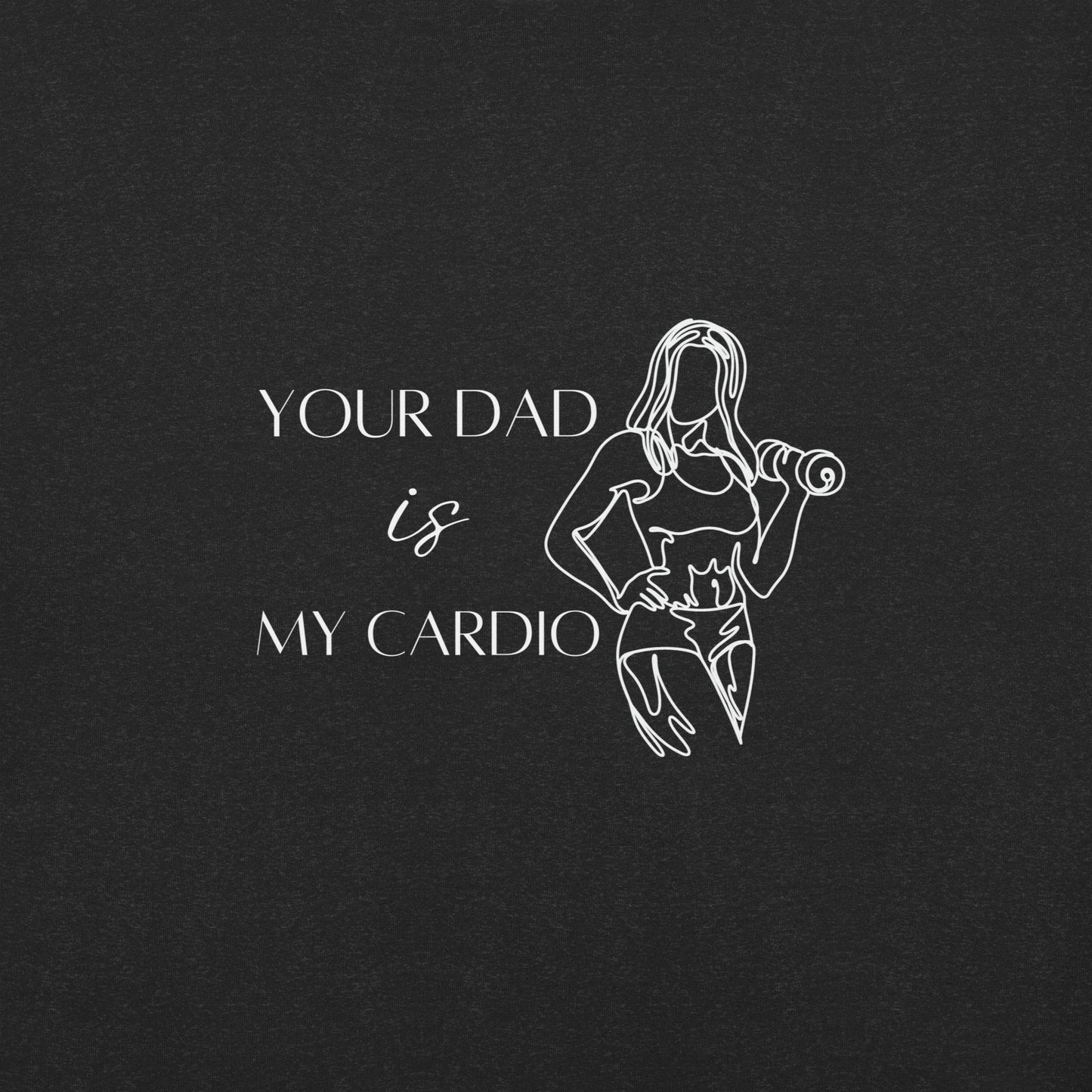 Cardio unisex t-shirt