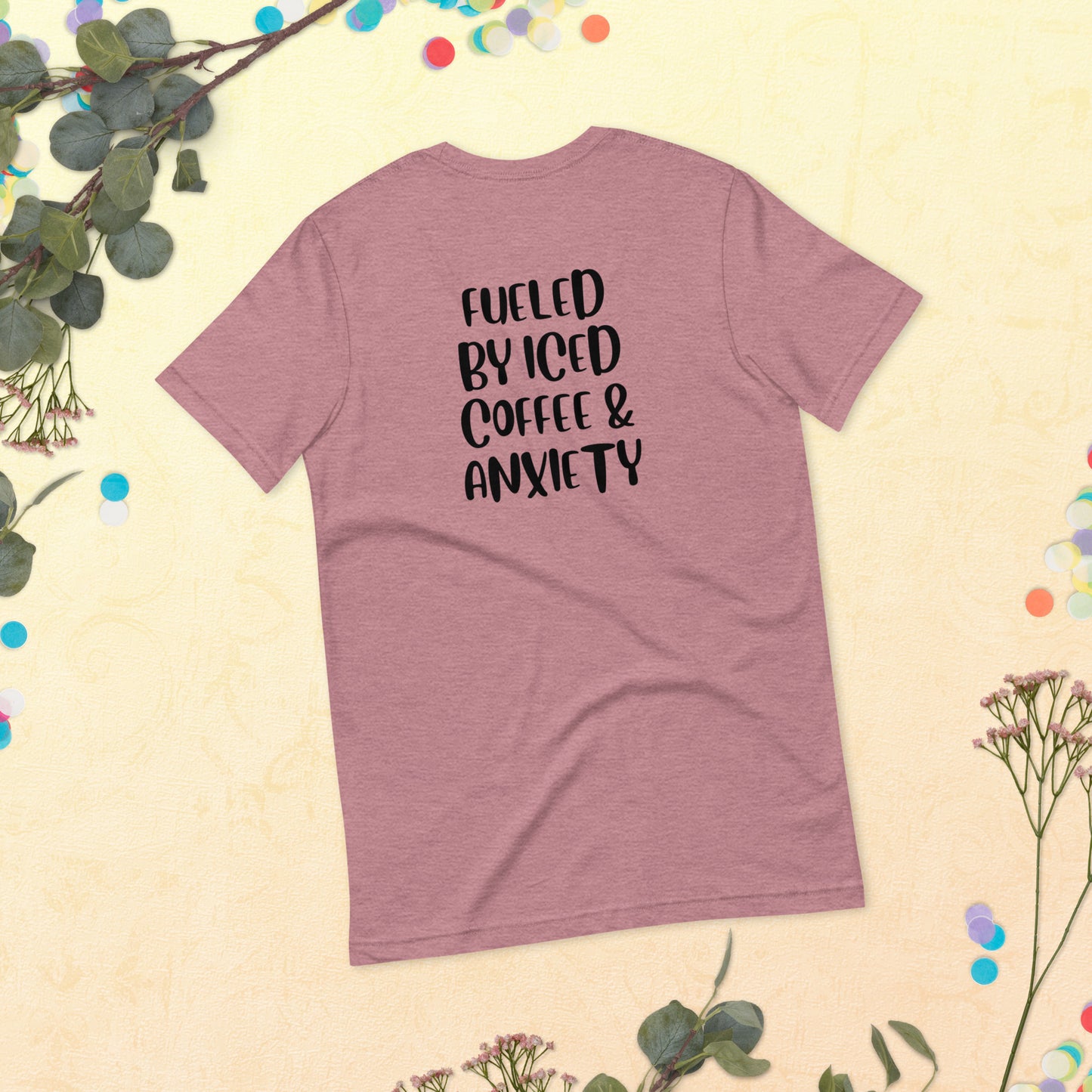 Iced coffee unisex t-shirt