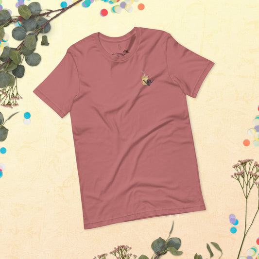 Iced coffee unisex t-shirt