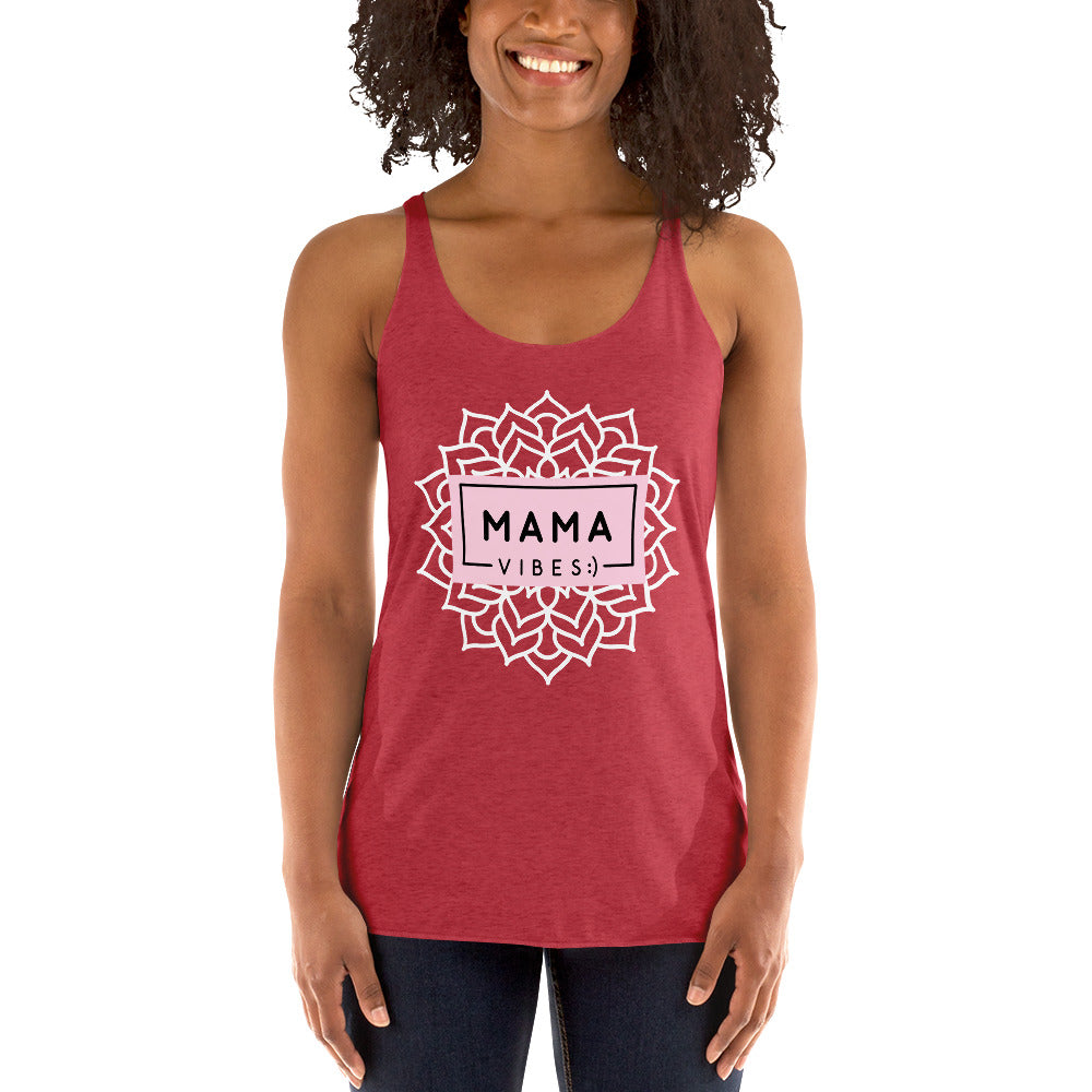 Mama Vibes Racerback Tank