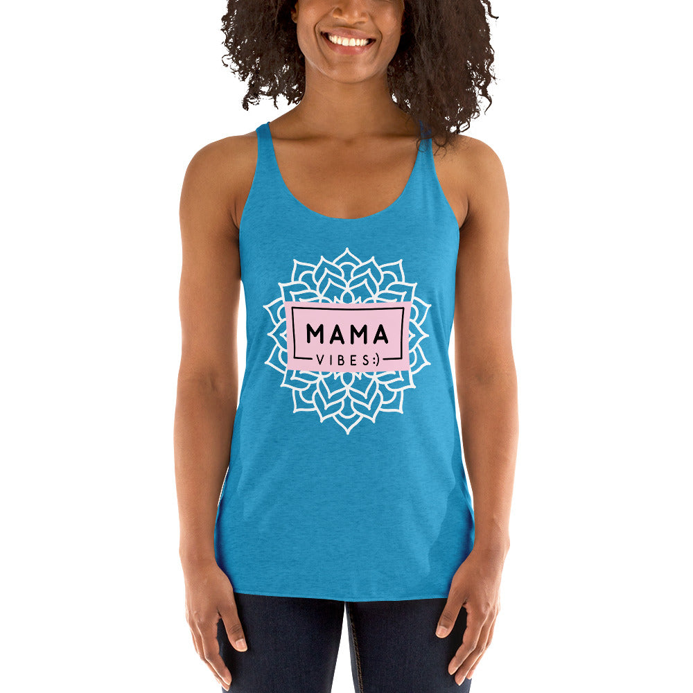 Mama Vibes Racerback Tank